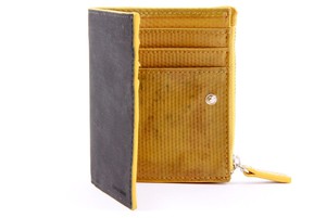 Faversham Wallet | Printing Blanket & Fire-hose from Elvis & Kresse