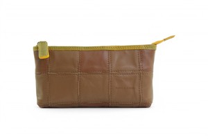 Toiletry Pouch | Leather & Fire-hose from Elvis & Kresse