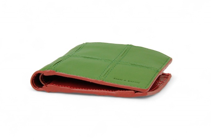 Billfold Wallet with Coin Pocket | Leather & Fire-hose from Elvis & Kresse