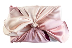 Furoshiki - Strawberry Shortcake - SILK FabRap Gift Wrapping from FabRap