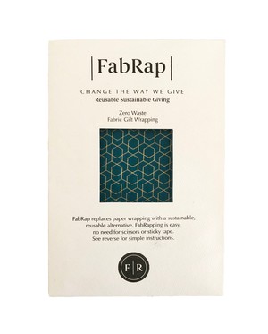 Furoshiki Ocean Fabric Gift Wrap from FabRap