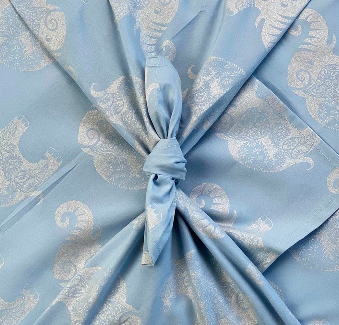 Medium Furoshiki (55 x 55cm) - Single Sided from FabRap