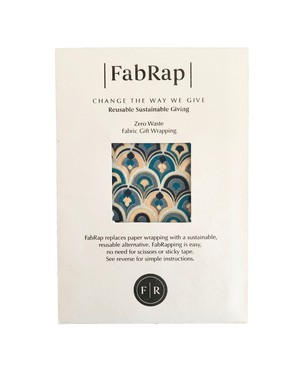 Furoshiki Gift Wrap Art Deco Fabric Gift Wrap from FabRap