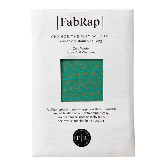 Furoshiki Gift Wrap Jade FabRap™ - Fabric Gift Wrap from FabRap