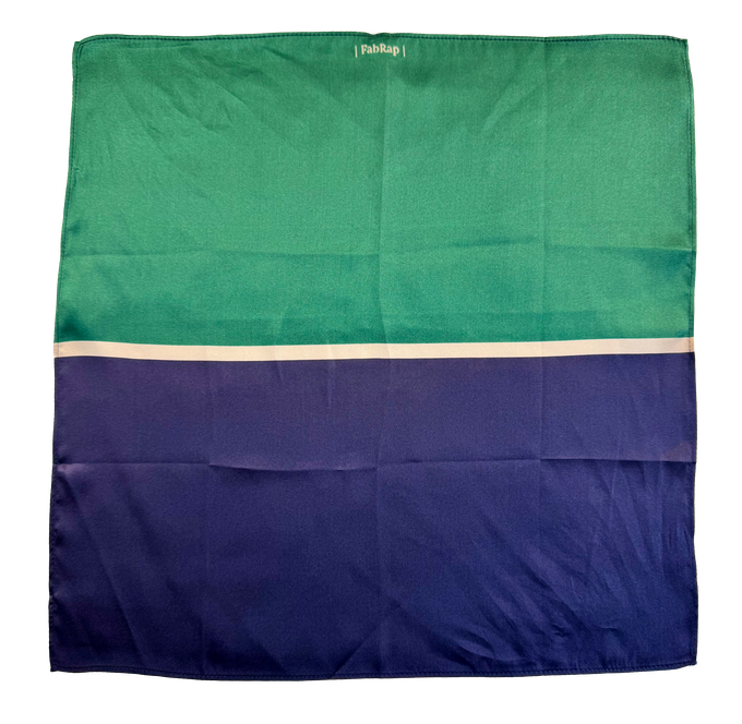 Furoshiki - Emerald Midnight - SILK FabRap Gift Wrapping from FabRap
