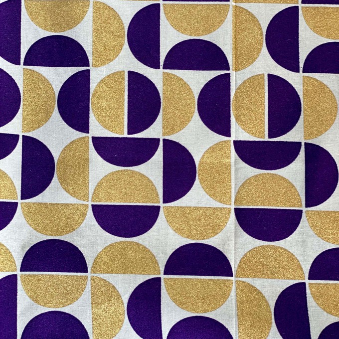 Furoshiki Gift Wrap Gold Moons Fabric Gift Wrap from FabRap