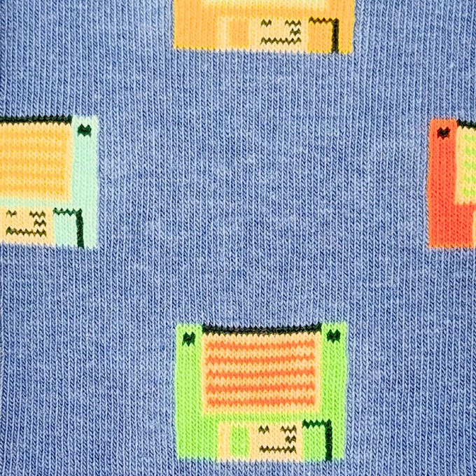 Sokken Floppy Disk & Vintage computer from Fairy Positron