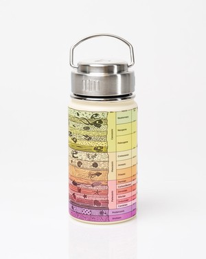 Drinkfles Fossielen & aardlagen (350ml) from Fairy Positron