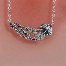 Zilveren halsketting kwal via Fairy Positron