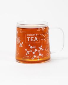 Glazen Mok “The Chemistry of Tea” via Fairy Positron