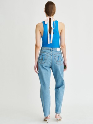 Dahlia Patchwork Jeans from Fanfare Label