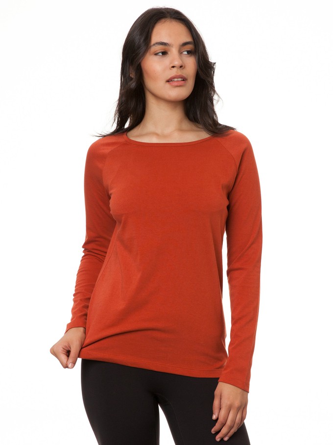 Raglan Longsleeve picante from FellHerz T-Shirts - bio, fair & vegan