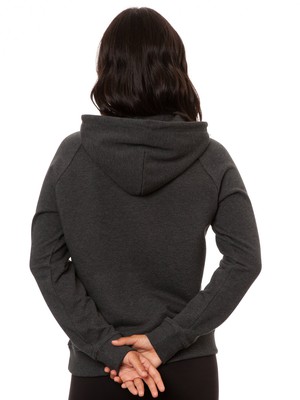 Just relax Hoodie dark heather grey from FellHerz T-Shirts - bio, fair & vegan