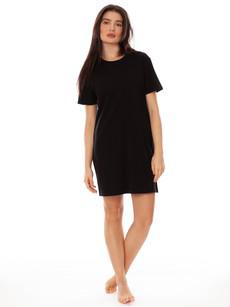 FellHerz T-Shirt Dress black via FellHerz T-Shirts - bio, fair & vegan