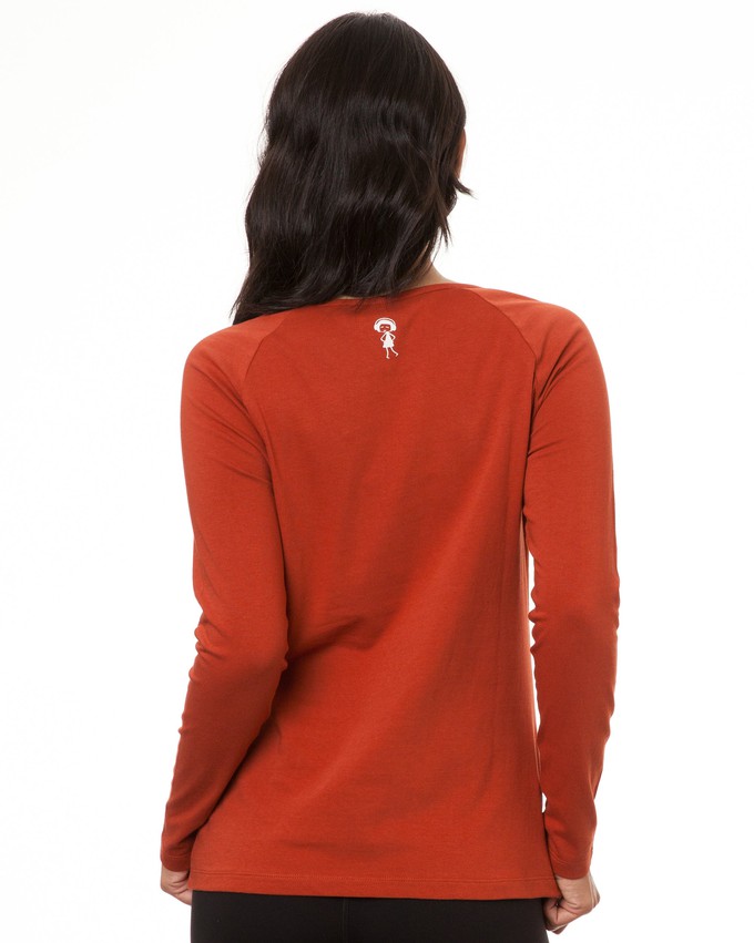 Raglan Longsleeve picante from FellHerz T-Shirts - bio, fair & vegan