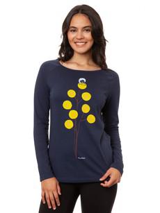 Raglan Longsleeve Just relax moonlit via FellHerz T-Shirts - bio, fair & vegan