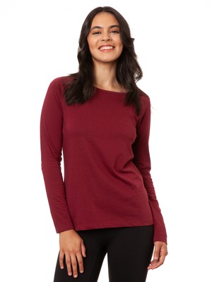 Raglan Longsleeve chestnut from FellHerz T-Shirts - bio, fair & vegan