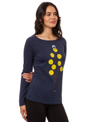 Raglan Longsleeve Just relax moonlit from FellHerz T-Shirts - bio, fair & vegan