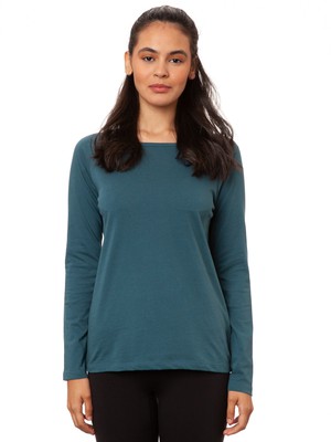Raglan Longsleeve atlantic teal from FellHerz T-Shirts - bio, fair & vegan