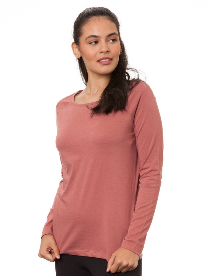 Raglan Longsleeve canyan rose from FellHerz T-Shirts - bio, fair & vegan