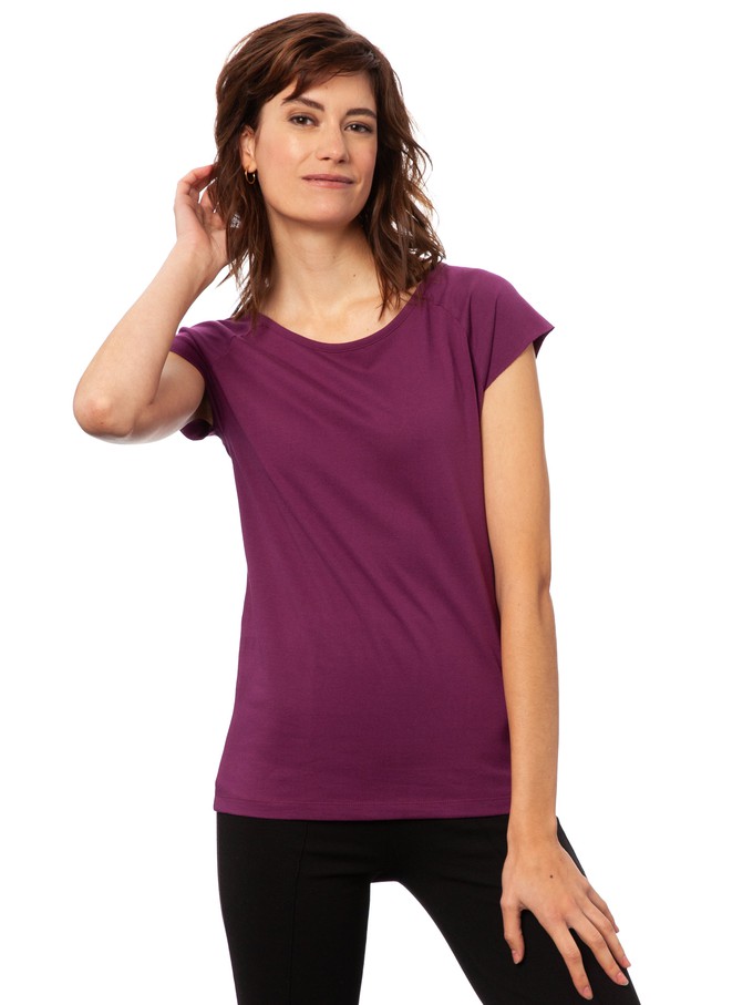 Cap Sleeve berry from FellHerz T-Shirts - bio, fair & vegan