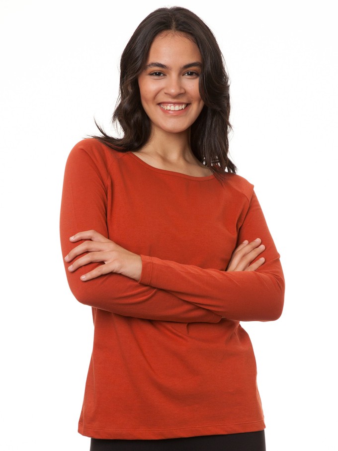 Raglan Longsleeve picante from FellHerz T-Shirts - bio, fair & vegan