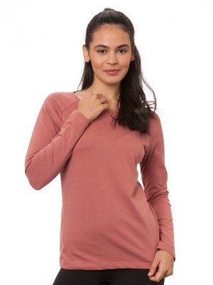 Raglan Longsleeve canyan rose from FellHerz T-Shirts - bio, fair & vegan