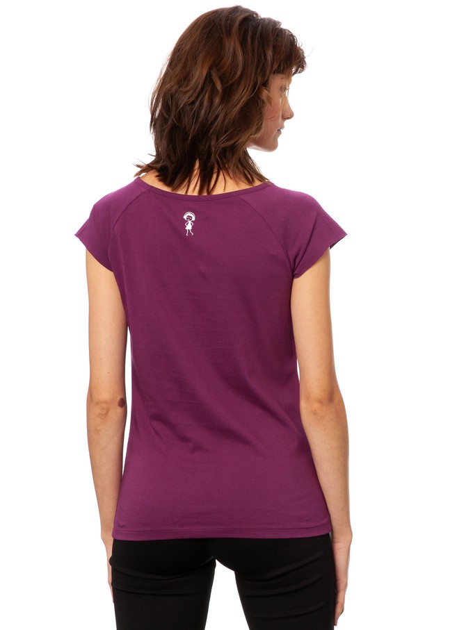 Cap Sleeve berry from FellHerz T-Shirts - bio, fair & vegan