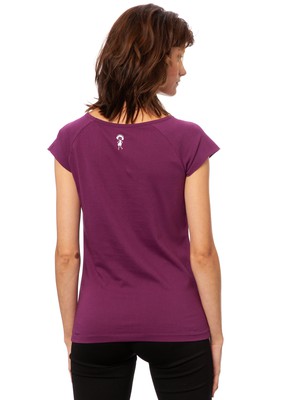 Cap Sleeve berry from FellHerz T-Shirts - bio, fair & vegan