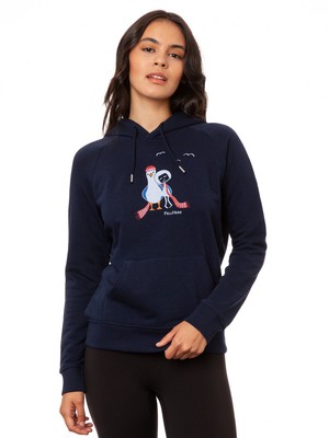 Möwen-Liebe Hoodie navy from FellHerz T-Shirts - bio, fair & vegan
