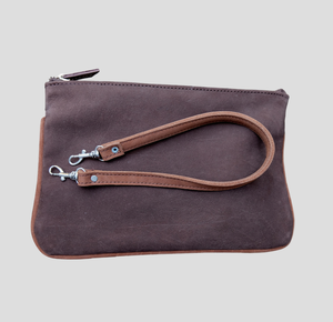 Steven Soft Brown Clutch from FerWay Designs