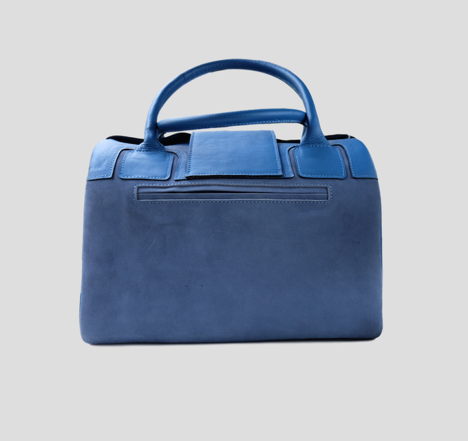 Mateo Blue Handbag from FerWay Designs