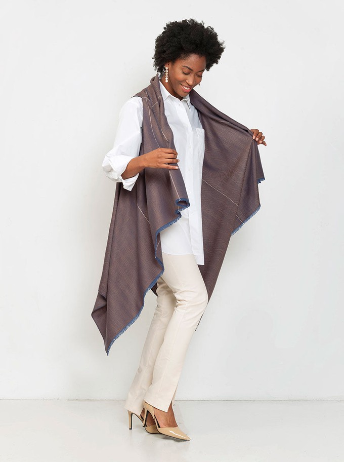 cape infinity lite wool cedar from Fifth Origins