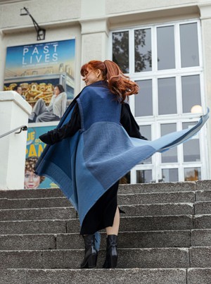 cape infinity wool denim from Fifth Origins