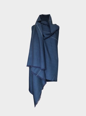 cape infinity lite wool peacock from Fifth Origins