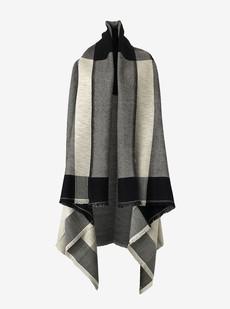 cape infinity wool black white via Fifth Origins
