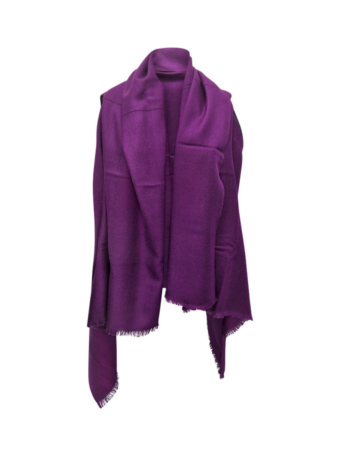 cape infinity lite wool berry from Fifth Origins