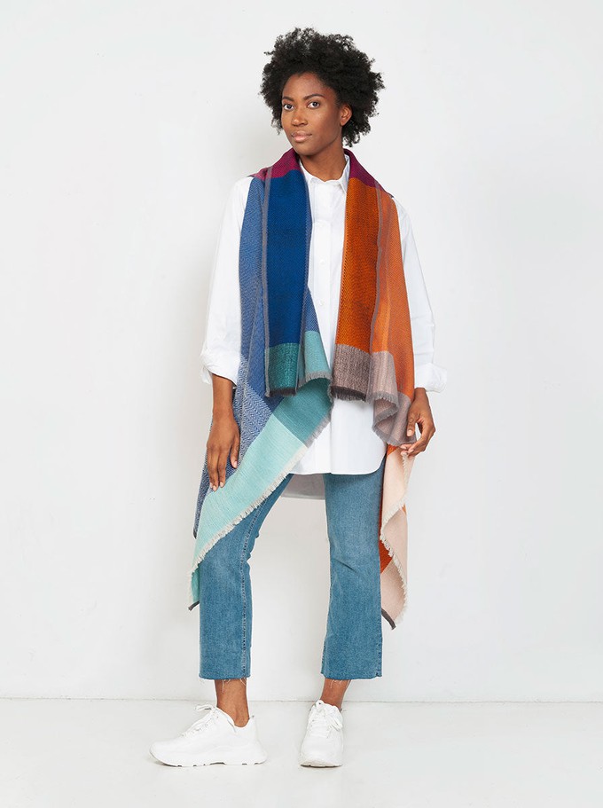 cape infinity wool sunrise from Fifth Origins