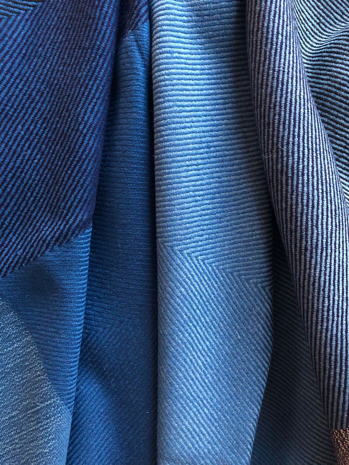 cape infinity wool denim from Fifth Origins