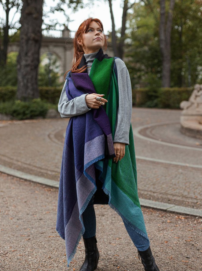 cape infinity wool galaxy from Fifth Origins