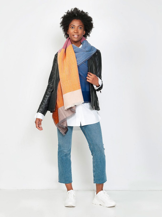 cape infinity wool sunrise from Fifth Origins