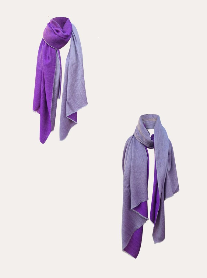 rewool reversible shawl from Fifth Origins