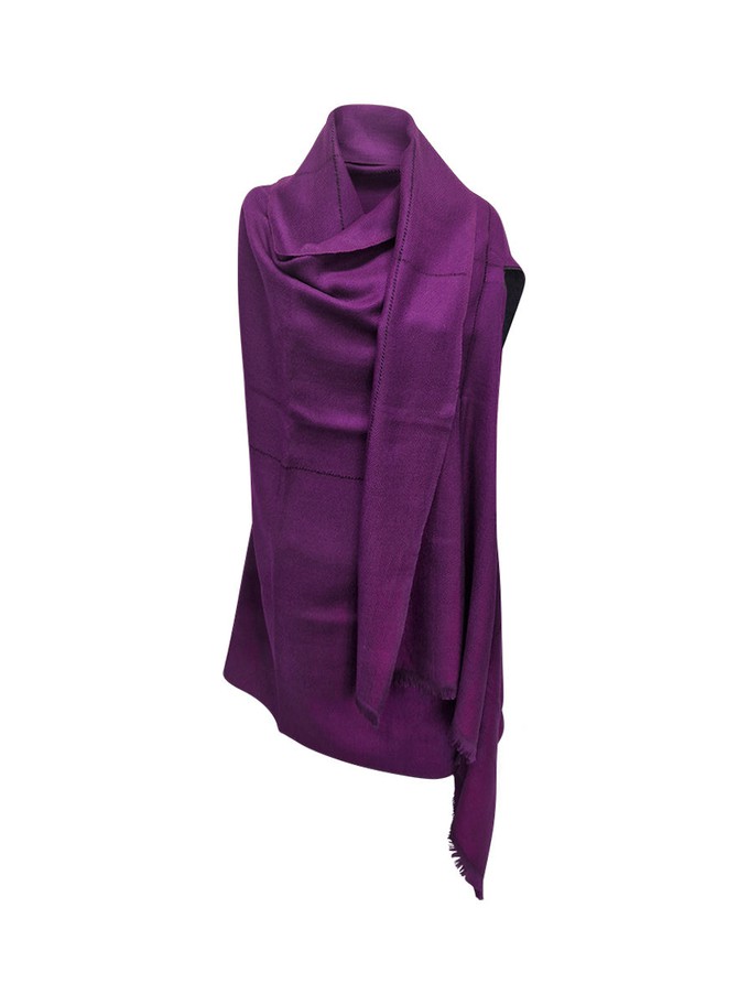 cape infinity lite wool berry from Fifth Origins