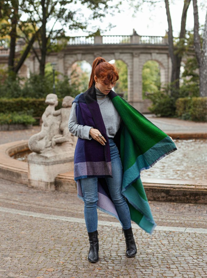 cape infinity wool galaxy from Fifth Origins