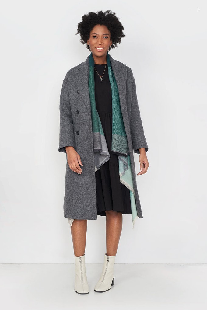 cape infinity wool aurora from Fifth Origins