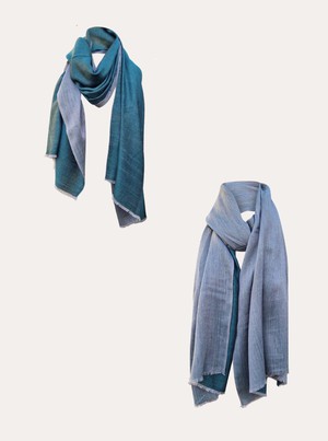 rewool reversible shawl from Fifth Origins