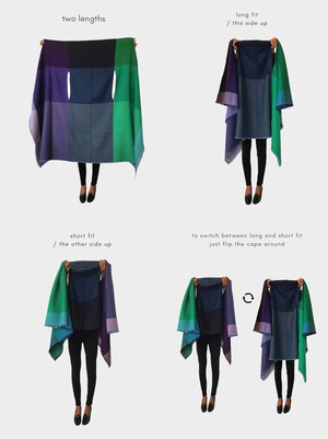 cape infinity wool galaxy from Fifth Origins