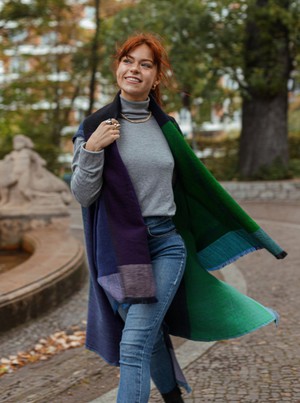 cape infinity wool galaxy from Fifth Origins