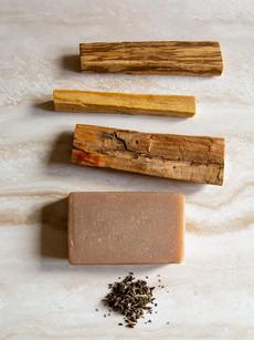 3 pack sandalwood and patchouli soap via Fifth Origins