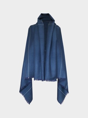 cape infinity lite wool peacock from Fifth Origins